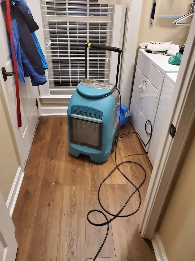 Commercial dehumidifier deployed for Flood Damage Cleanup in Azle